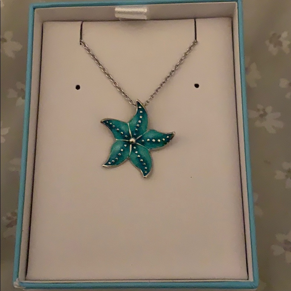 Nicole Barr Starfish Necklace